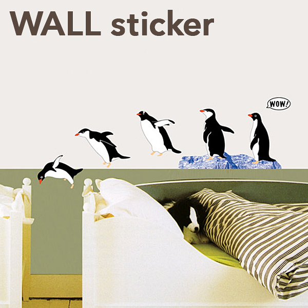 ウォールステッカー /ペンギン
